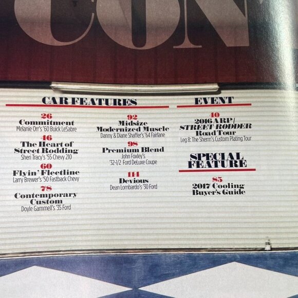 Street Rodder Magazine June 2017 u Vol 46 No 6 Car Restoration Tips Tricks Tech - Picture 4 of 8